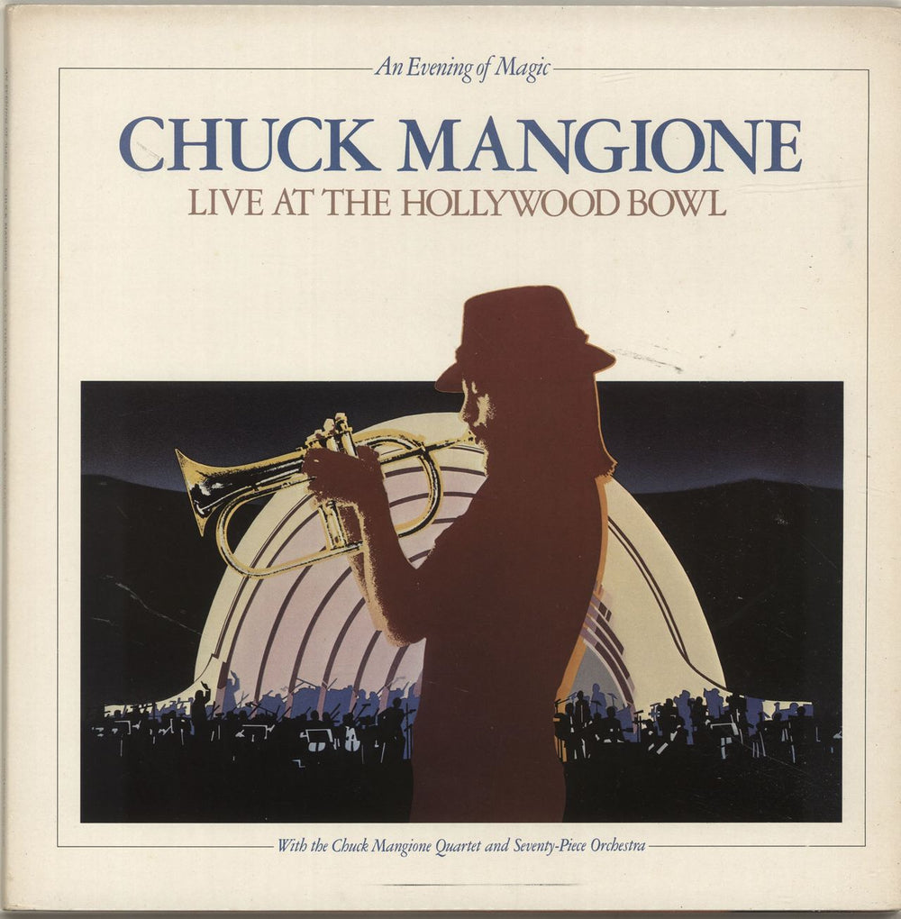 Chuck Mangione Live At The Hollywood Bowl UK 2-LP vinyl record set (Double LP Album) AMLM66701