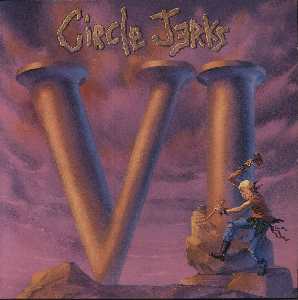 Circle Jerks VI Dutch vinyl LP album (LP record) RR9584