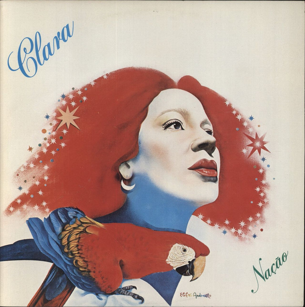Clara Nunes Nação Brazilian vinyl LP album (LP record) 062421236