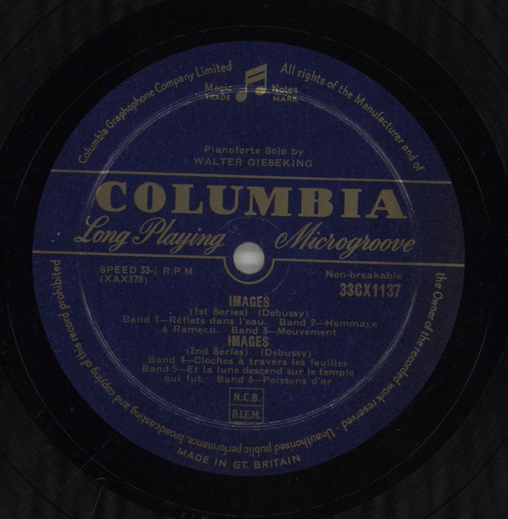 Claude Debussy Debussy: Images - Pour Le Piano - Estampes UK vinyl LP album (LP record) DTJLPDE862427