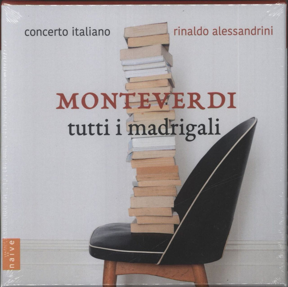 Claudio Monteverdi Tutti i madrigali (Complete Madrigals) French CD Album Box Set OP7547