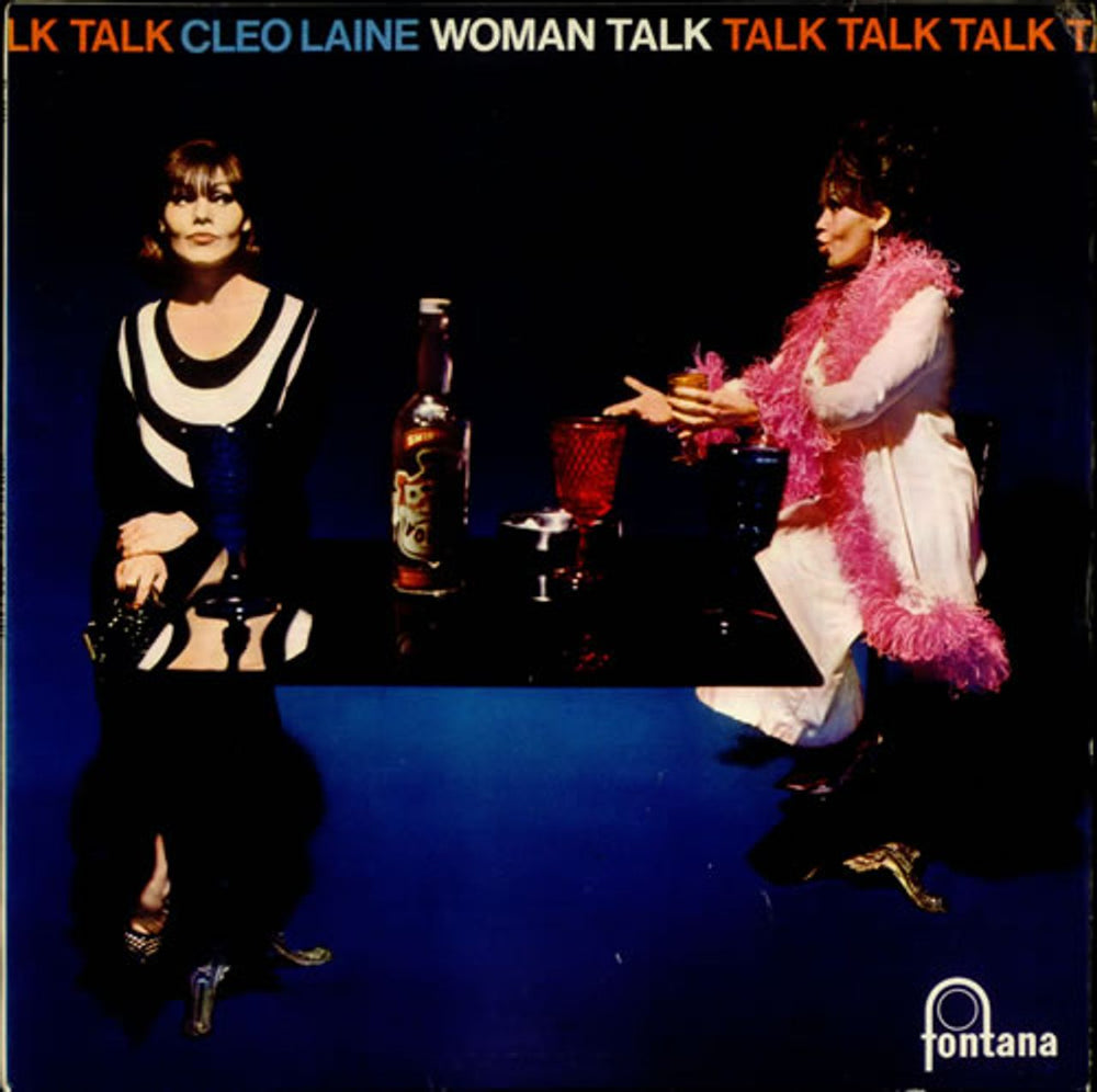 Cleo Laine & John Dankworth Woman Talk UK vinyl LP album (LP record) TL5316