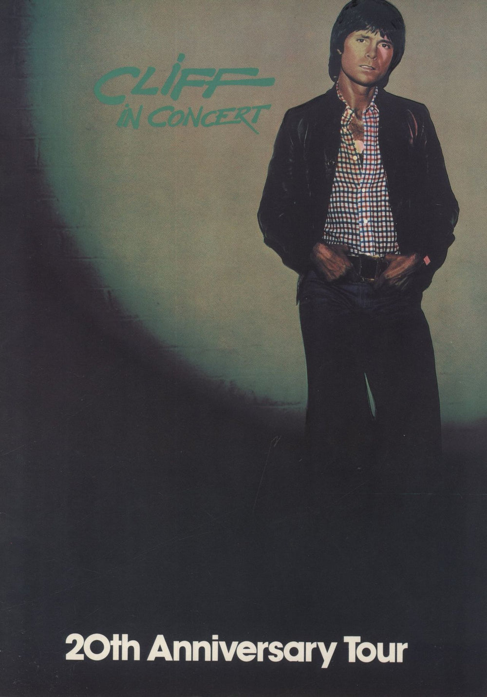 Cliff Richard Cliff In Concert - 20th Anniversary Tour UK tour programme TOUR PROGRAMME