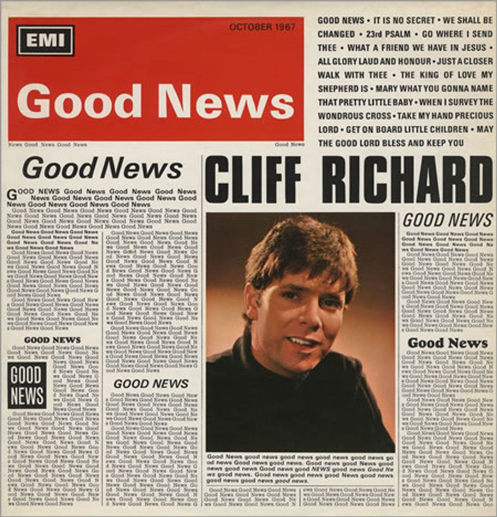 Cliff Richard Good News - Two Box UK vinyl LP album (LP record) SCX6167