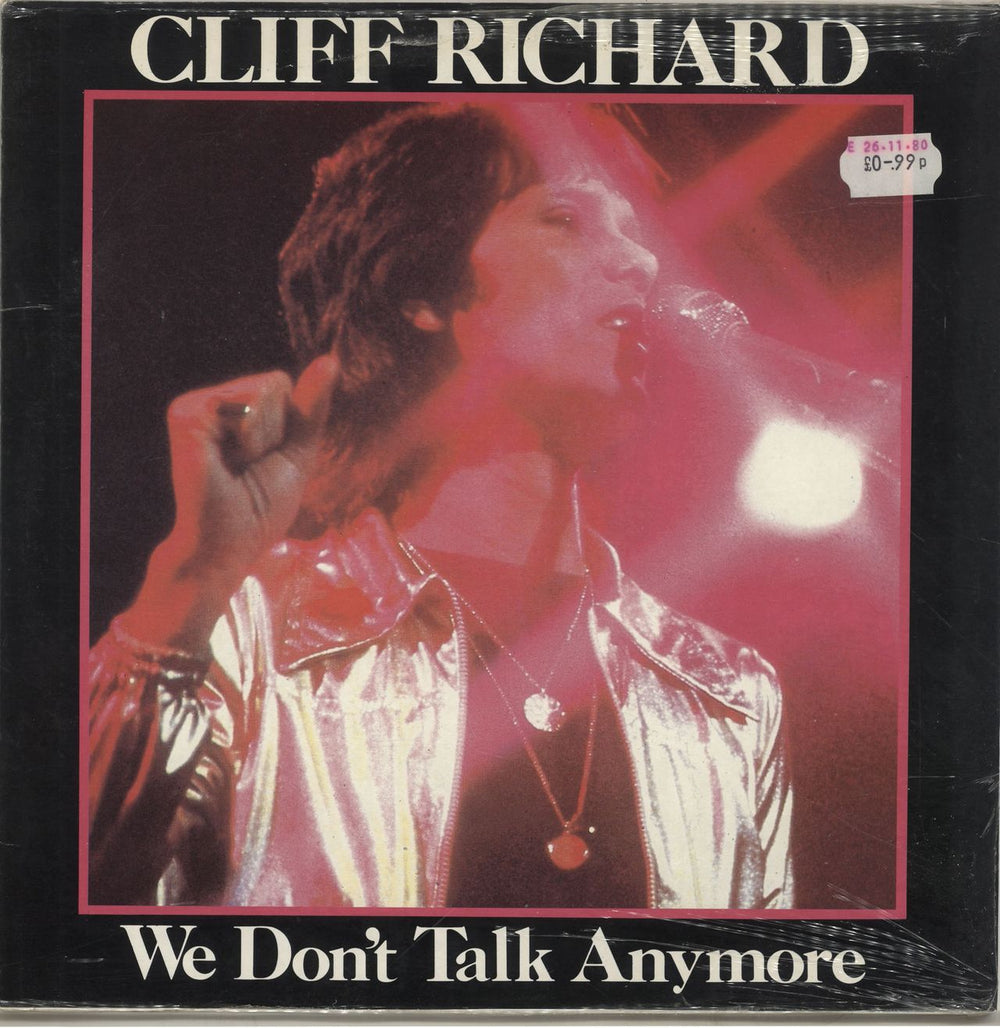 Cliff Richard We Don't Talk Anymore Dutch 12" vinyl single (12 inch record / Maxi-single) K052Z-07076