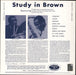 Clifford Brown & Max Roach Study In Brown - 180gram + Booklet UK vinyl LP album (LP record)