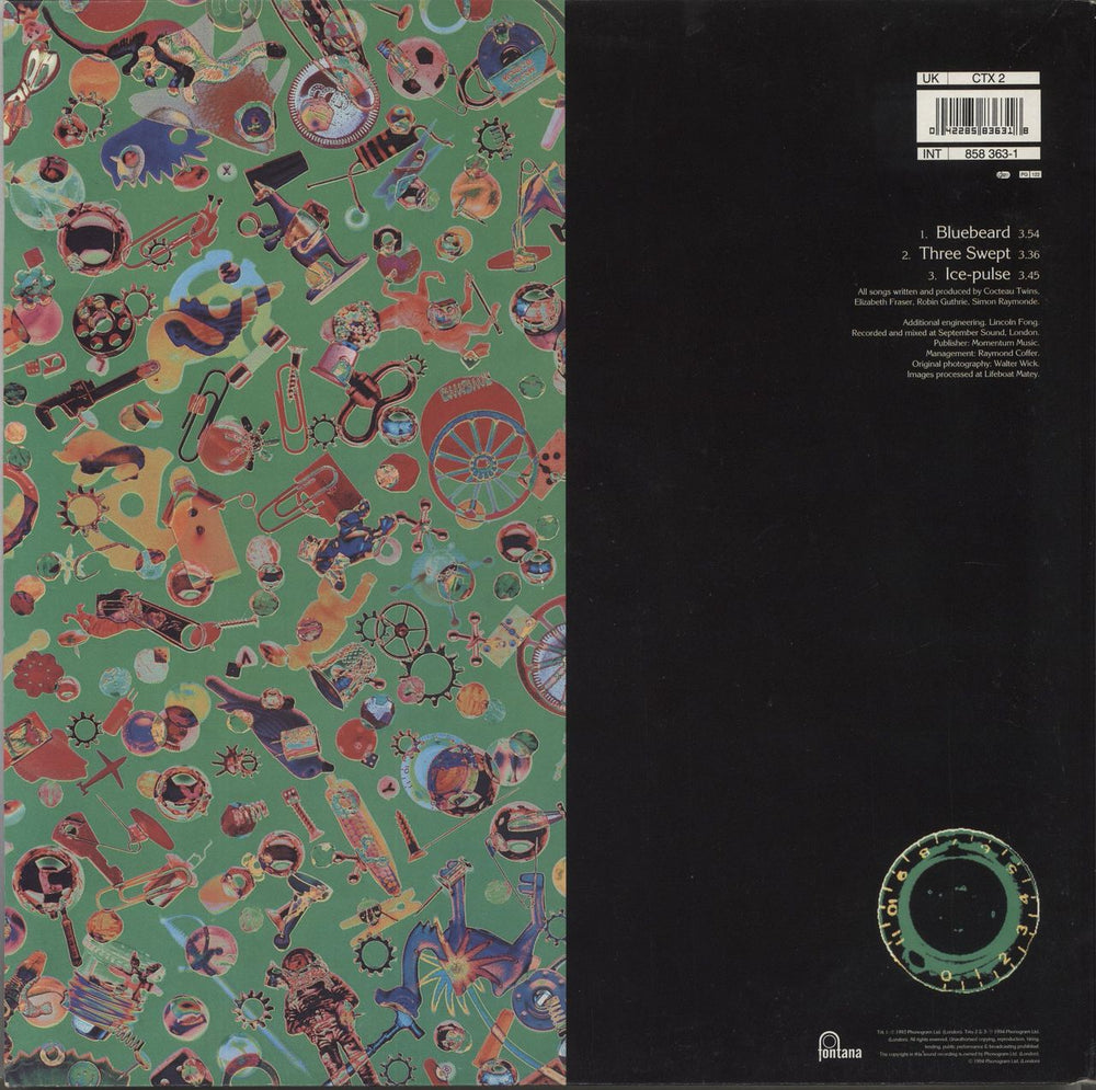 Cocteau Twins Bluebeard UK 12" vinyl single (12 inch record / Maxi-single) 042285836318