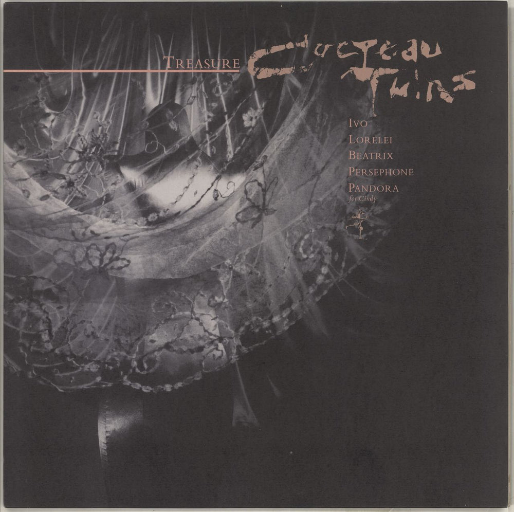 Cocteau Twins Treasure UK vinyl LP album (LP record) CAD412