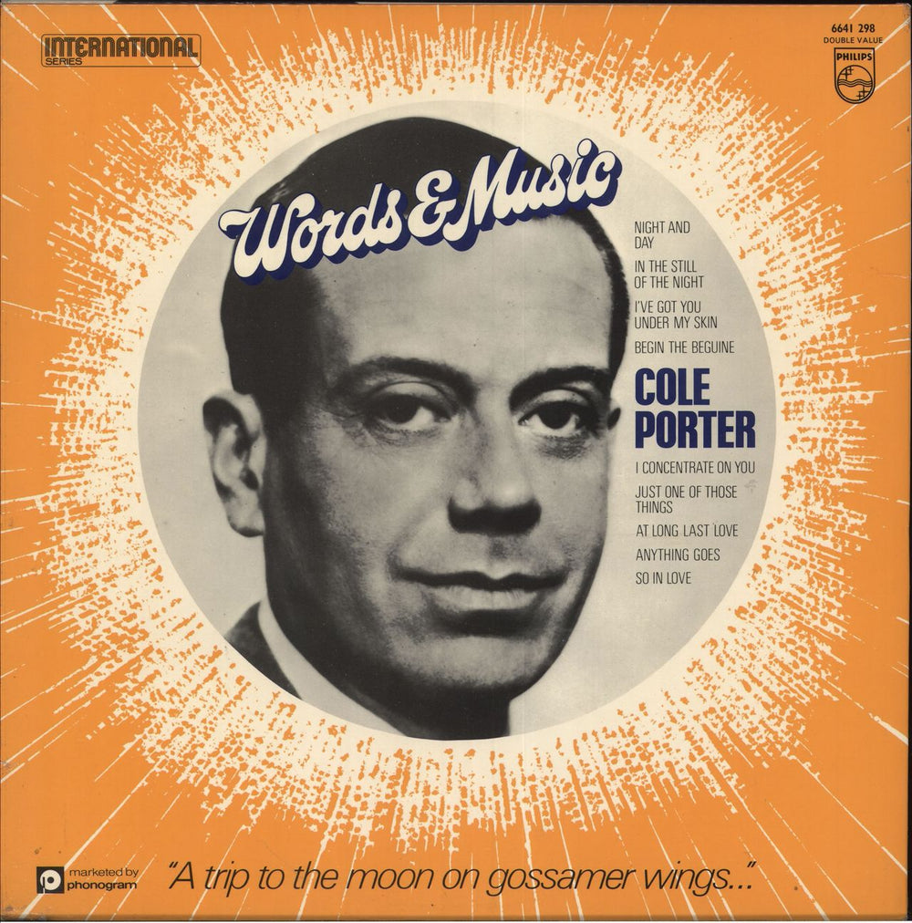 Cole Porter Words & Music - Cole Porter UK 2-LP vinyl record set (Double LP Album)