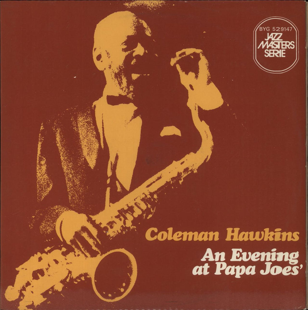 Coleman Hawkins An Evening At Papa Joe's UK vinyl LP album (LP record) BYG529147