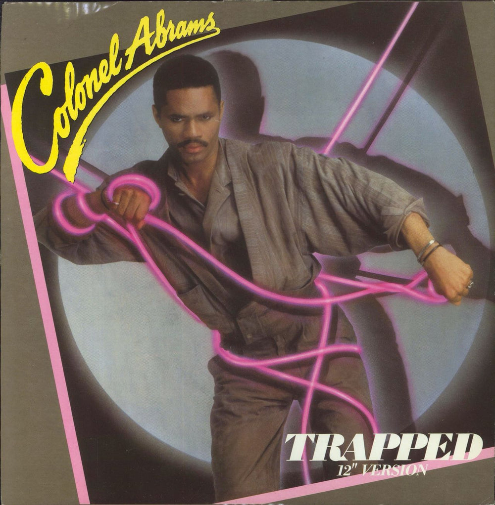 Colonel Abrams Trapped UK 12" vinyl single (12 inch record / Maxi-single) MCAT997