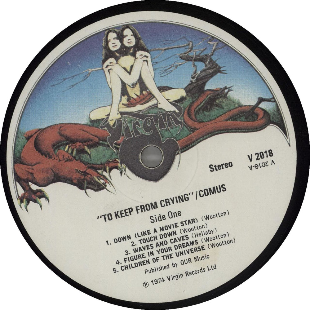 Comus To Keep From Crying UK vinyl LP album (LP record) C.ULPTO264280