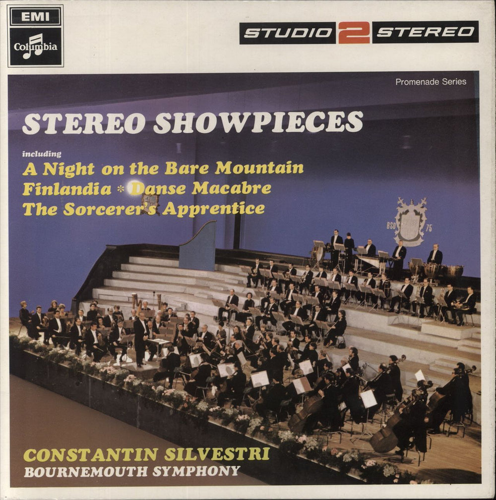 Constantin Silvestri Stereo Showpieces UK vinyl LP album (LP record) TWO221