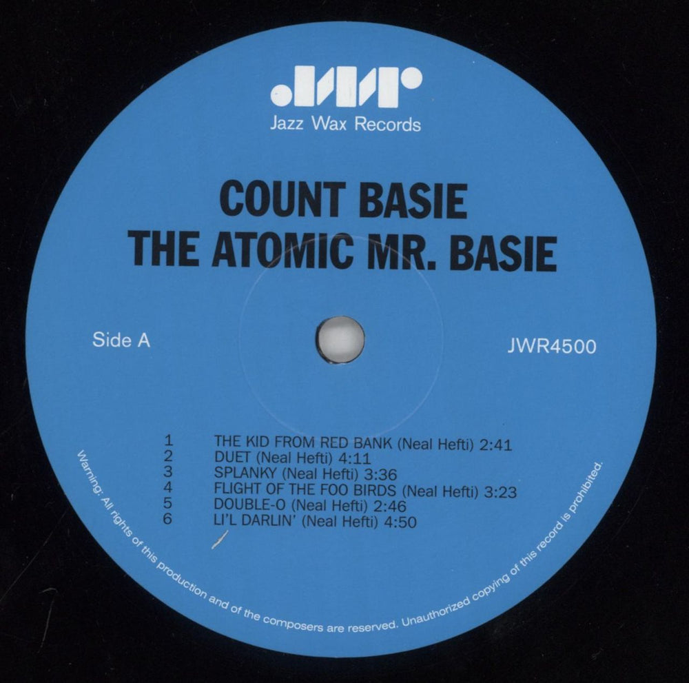 Count Basie The Atomic Mr. Basie - EX UK vinyl LP album (LP record) CUILPTH863232