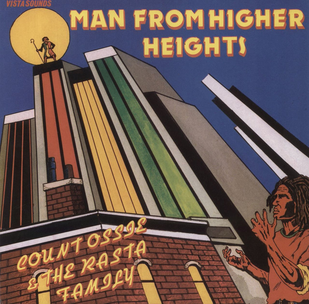 Count Ossie & The Mystic Revelation Of Rastafari Man From Higher Heights UK vinyl LP album (LP record) SJRLP331