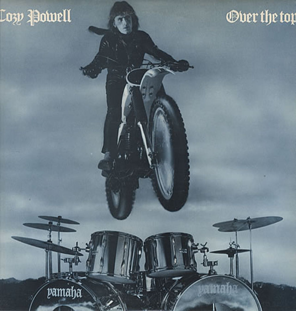 Cozy Powell Over The Top UK vinyl LP album (LP record) ARL5038