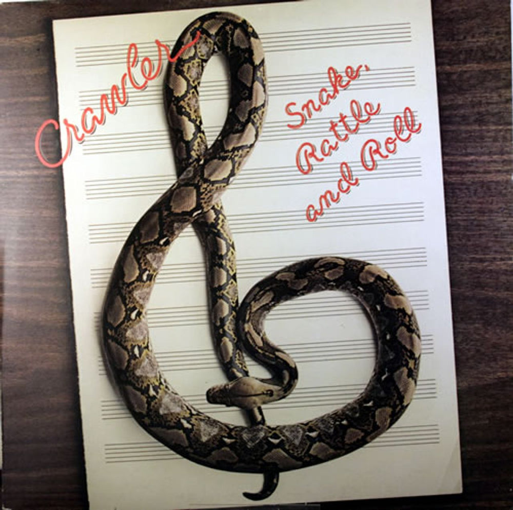 Crawler Snake, Rattle And Roll UK vinyl LP album (LP record) EPC82965