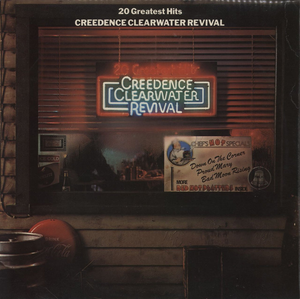 Creedence Clearwater Revival 20 Greatest Hits - EX UK vinyl LP album (LP record) FT558