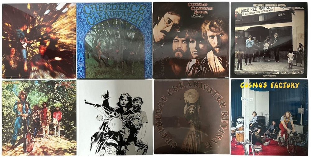 Creedence Clearwater Revival The Studio Albums Collection - Half Speed Mastered - Shrink UK Vinyl Box Set CCLVXTH861180