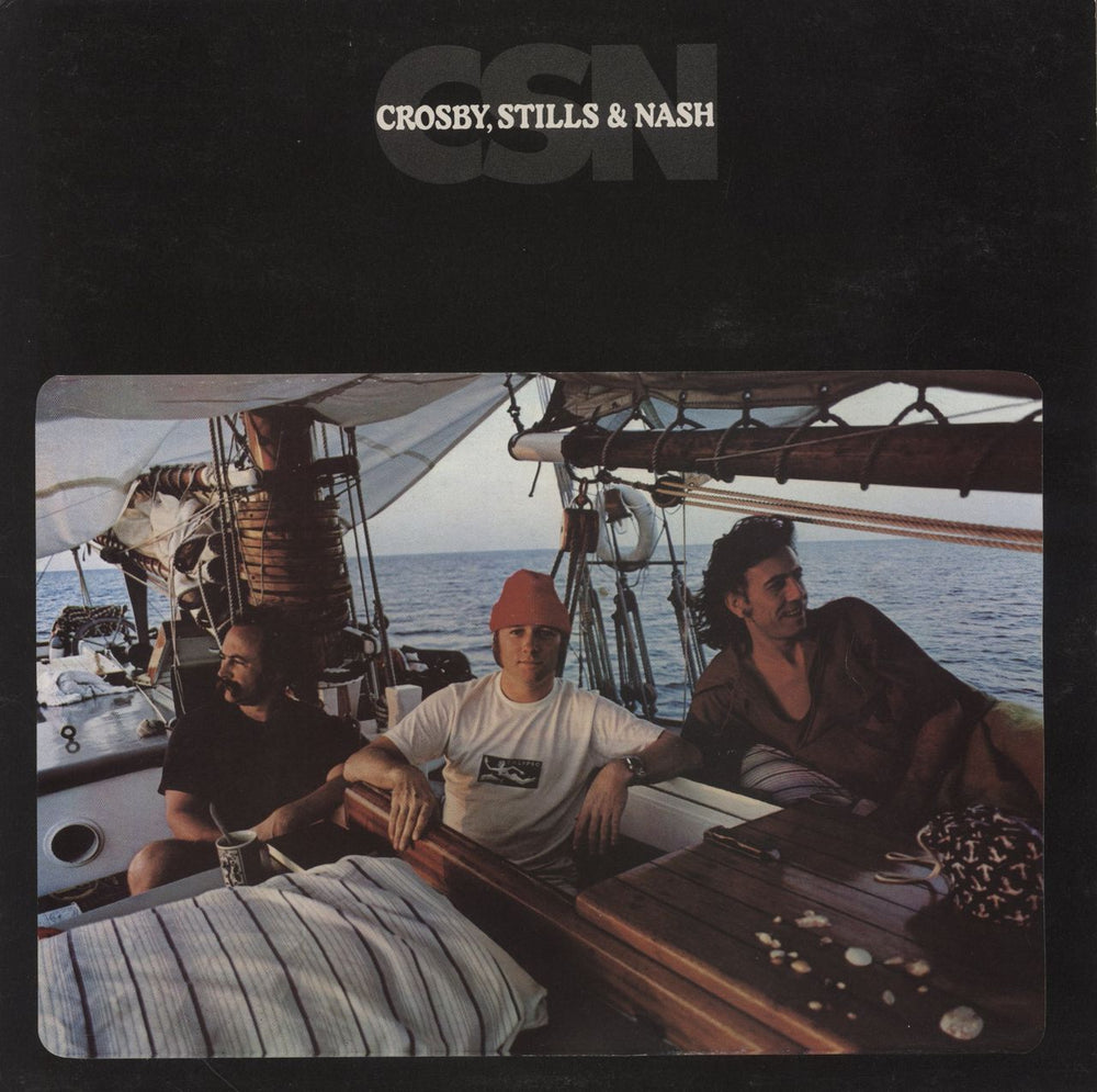 Crosby, Stills & Nash CSN UK vinyl LP album (LP record) K50369
