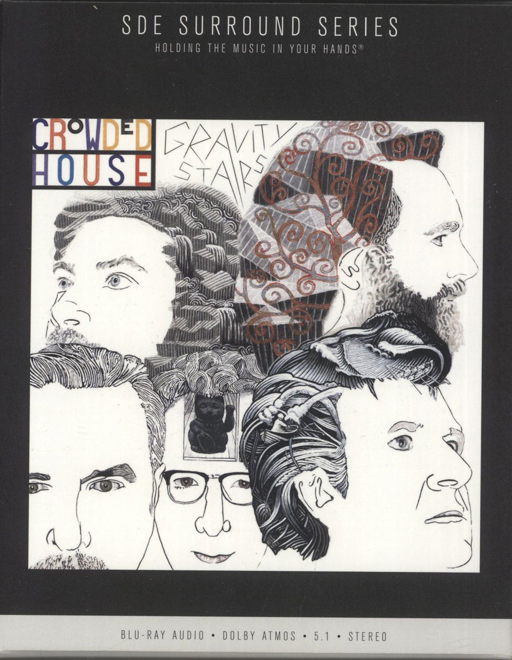 Crowded House Gravity Stairs - SDE Surround Series + Artcards/Slipcase UK Blu Ray DVD 964027371
