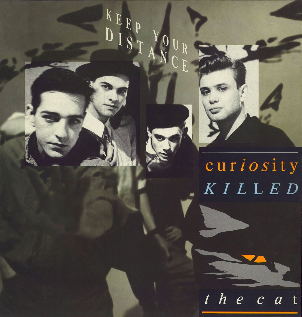 Curiosity Killed The Cat Keep Your Distance UK vinyl LP album (LP record) CATLP1
