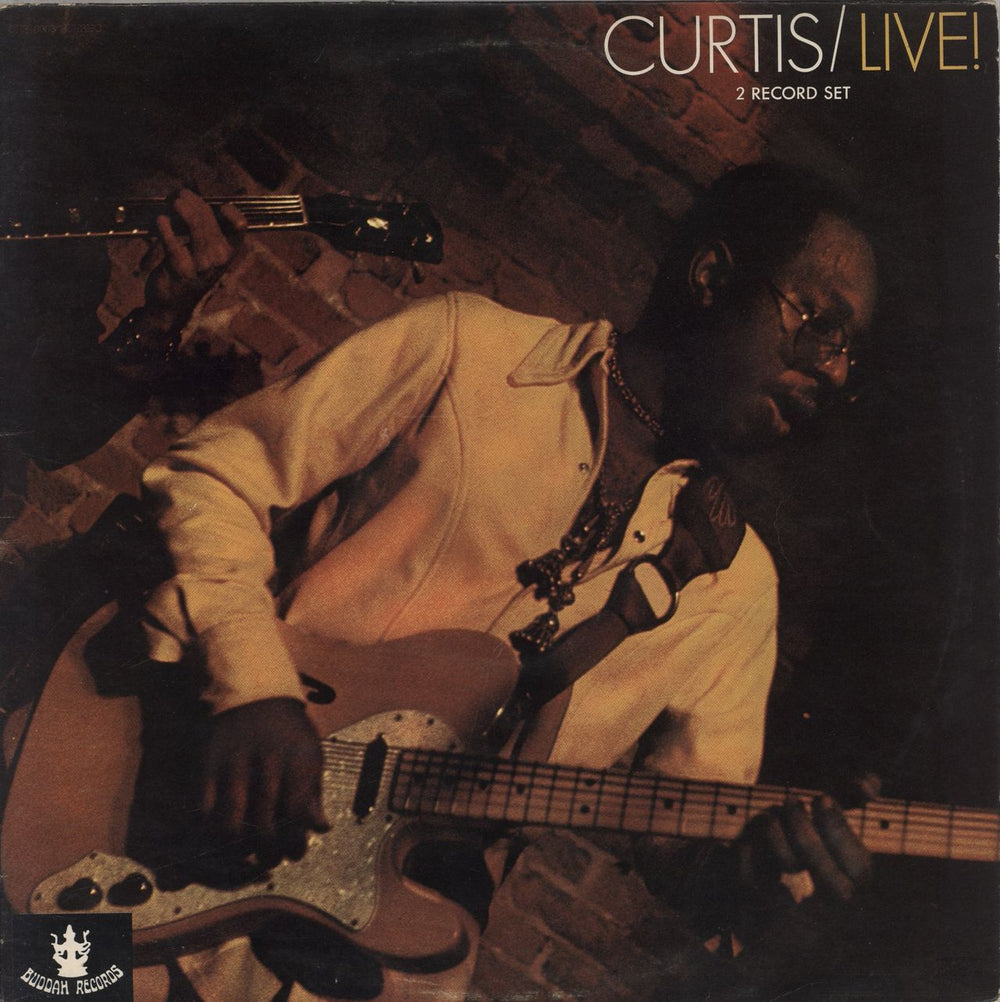 Curtis Mayfield Live! UK 2-LP vinyl record set (Double LP Album) 2659004