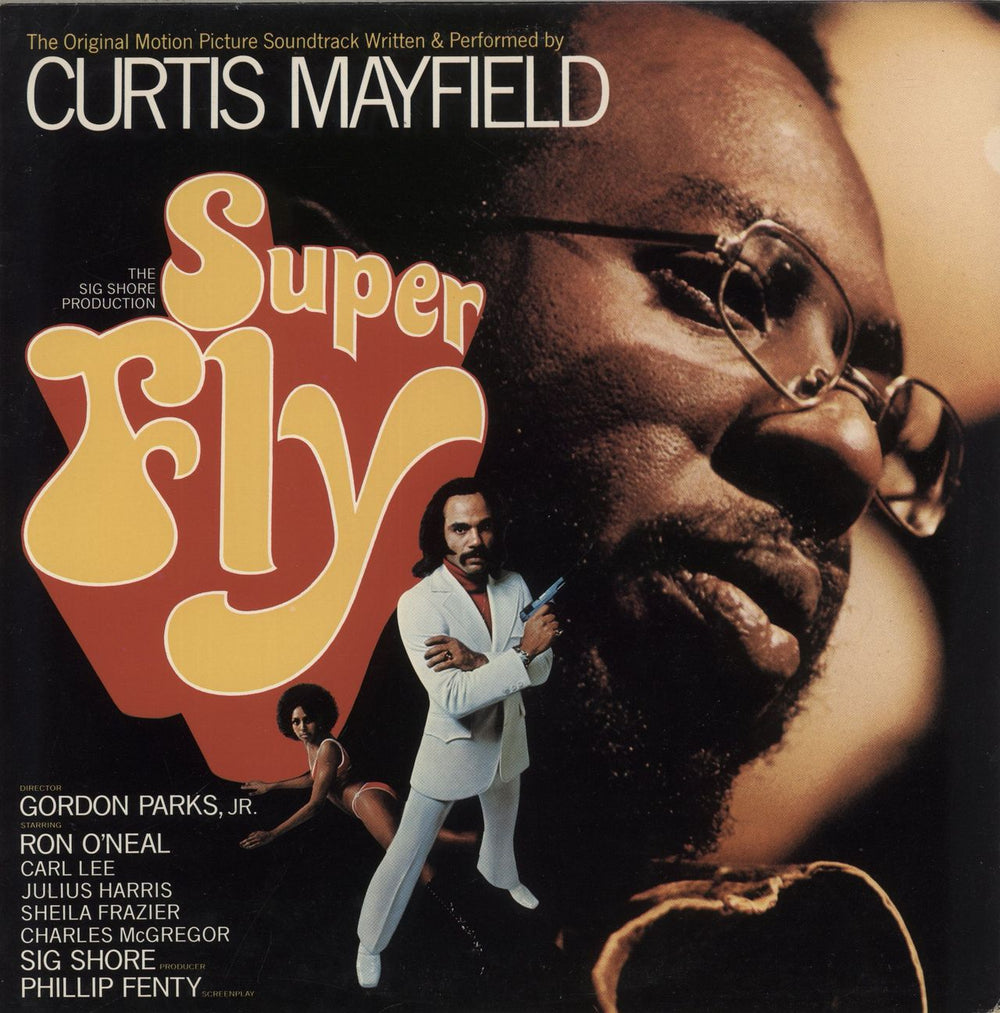 Curtis Mayfield Super Fly US vinyl LP album (LP record) CRS8014-ST