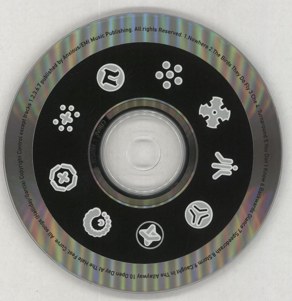 Curve Open Day At The Hate Fest UK CD album (CDLP) CRVCDOP858893