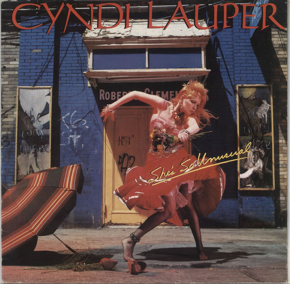 Cyndi Lauper She's So Unusual UK vinyl LP album (LP record) PRT25792