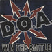 D.O.A. Win The Battle Canadian vinyl LP album (LP record) #SDR-0048