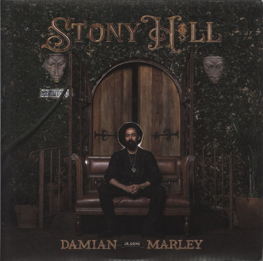 Damian 'Jr. Gong' Marley Stony Hill US 2-LP vinyl record set (Double LP Album) GY0190