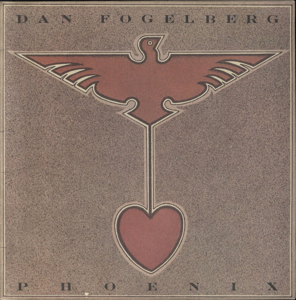 Dan Fogelberg Phoenix - Gold promo stamped UK vinyl LP album (LP record) EPC83317