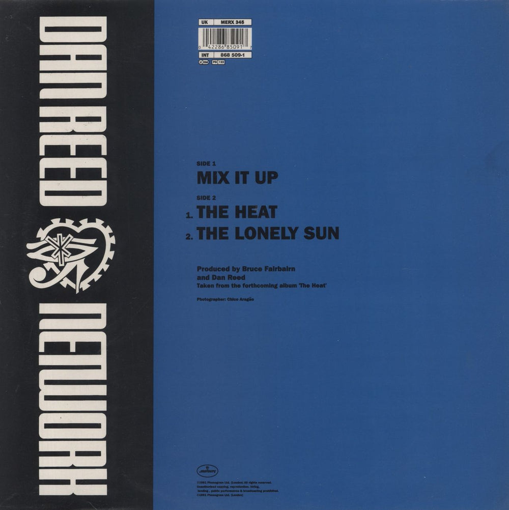 Dan Reed Network Mix It Up UK 12" vinyl single (12 inch record / Maxi-single) 042286850917