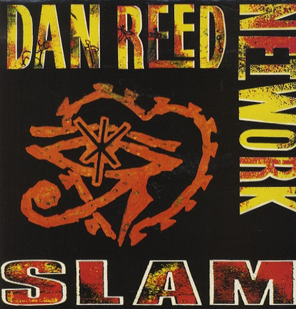 Dan Reed Network Slam UK vinyl LP album (LP record) 838868-1