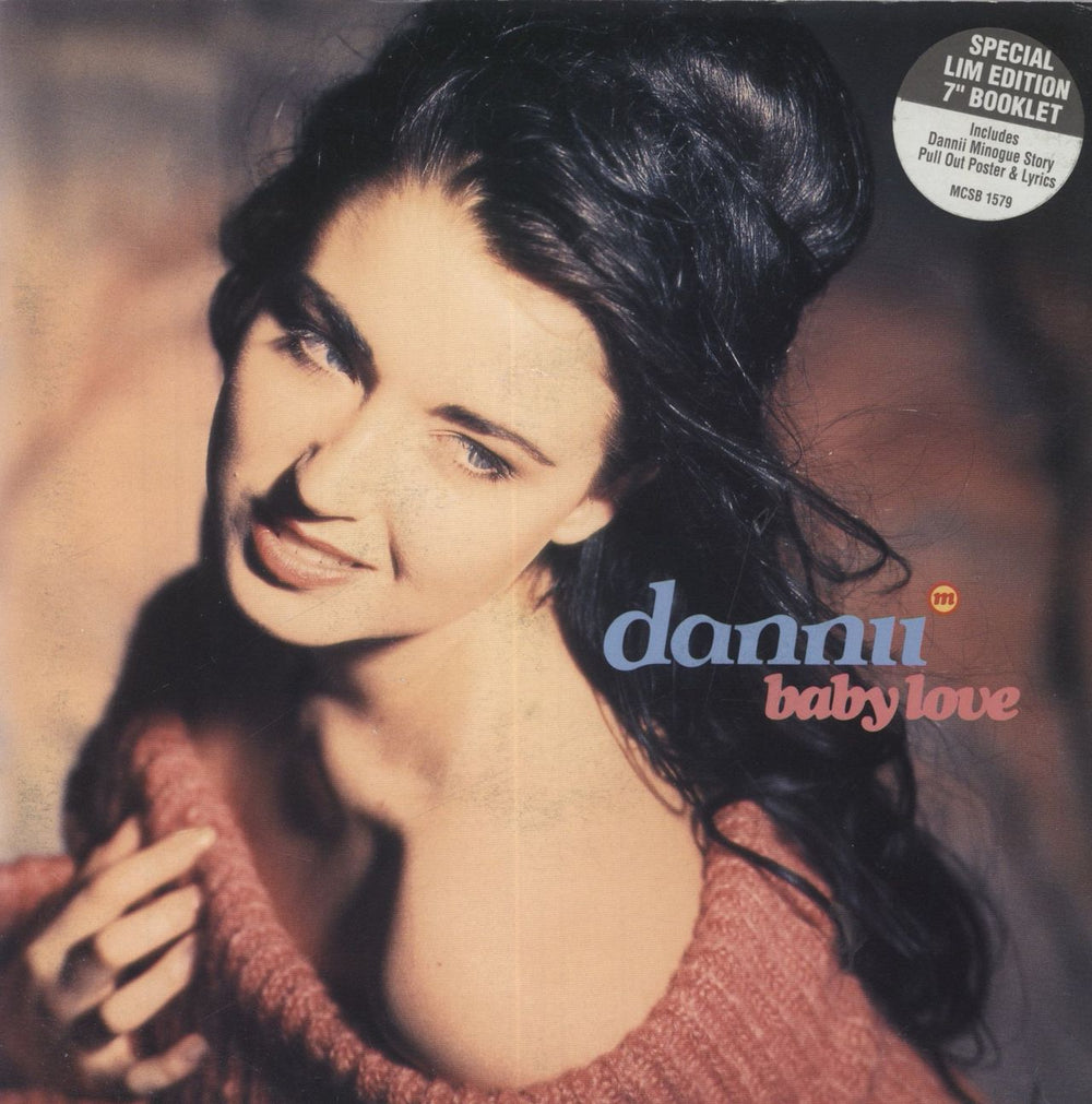 Dannii Minogue Baby Love UK 7" vinyl single (7 inch record / 45) MCSB1579