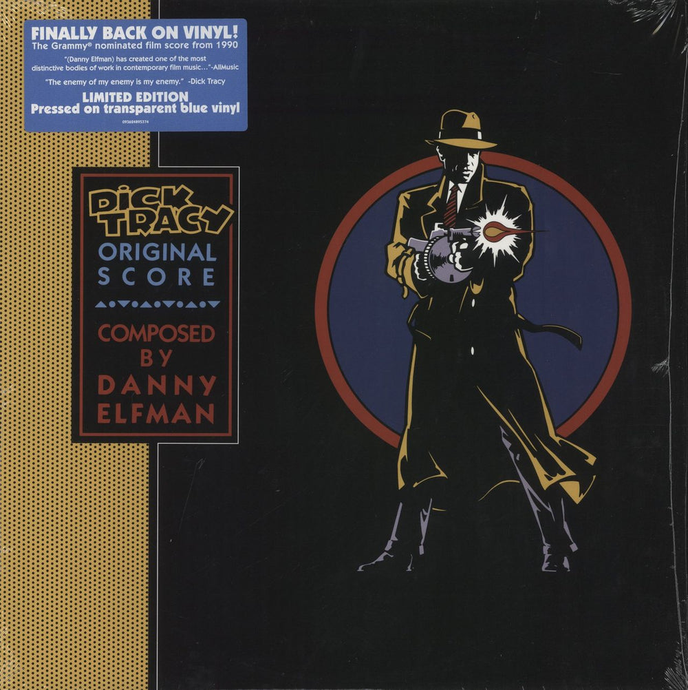 Danny Elfman Dick Tracy US vinyl LP album (LP record) 093624895374