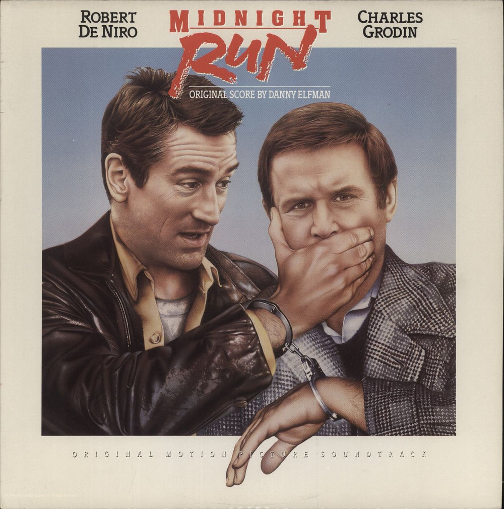 Danny Elfman Midnight Run - OST US Promo vinyl LP album (LP record) MCA-6250