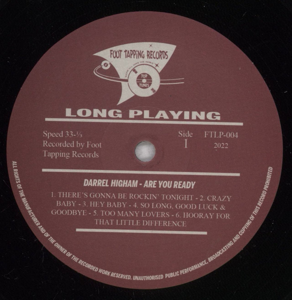 Darrel Higham Are You Ready (12 Rock-A-Billy Hits On One LP!!!) UK vinyl LP album (LP record) 7L4LPAR841914