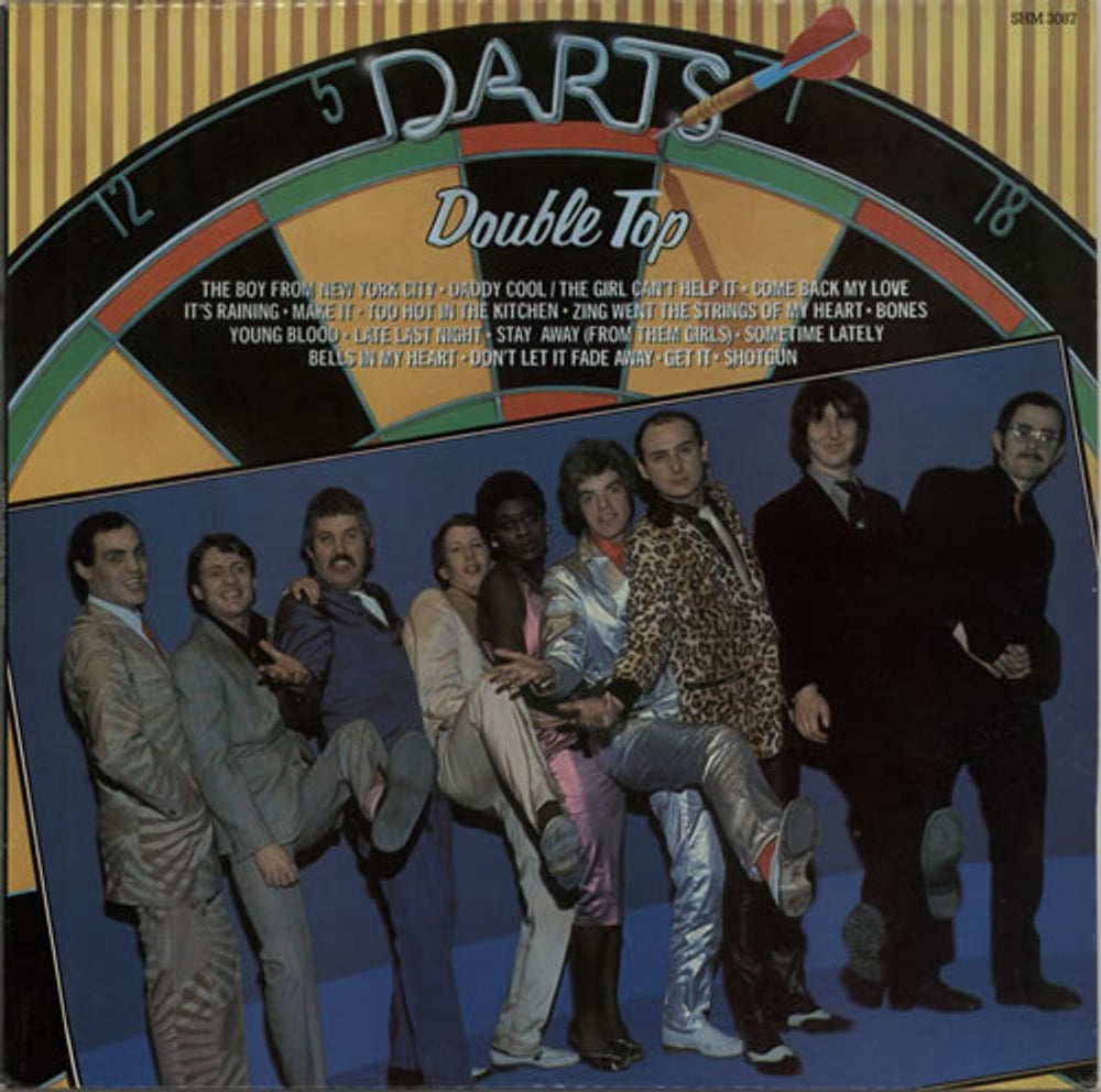 Darts Double Top UK vinyl LP album (LP record) SHM3087
