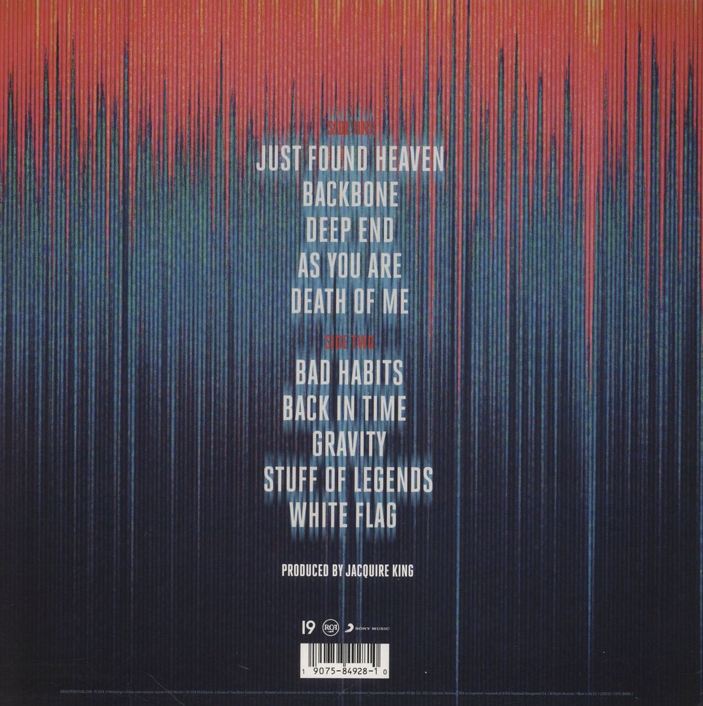 Daughtry Cage To Rattle UK vinyl LP album (LP record) 190758492810