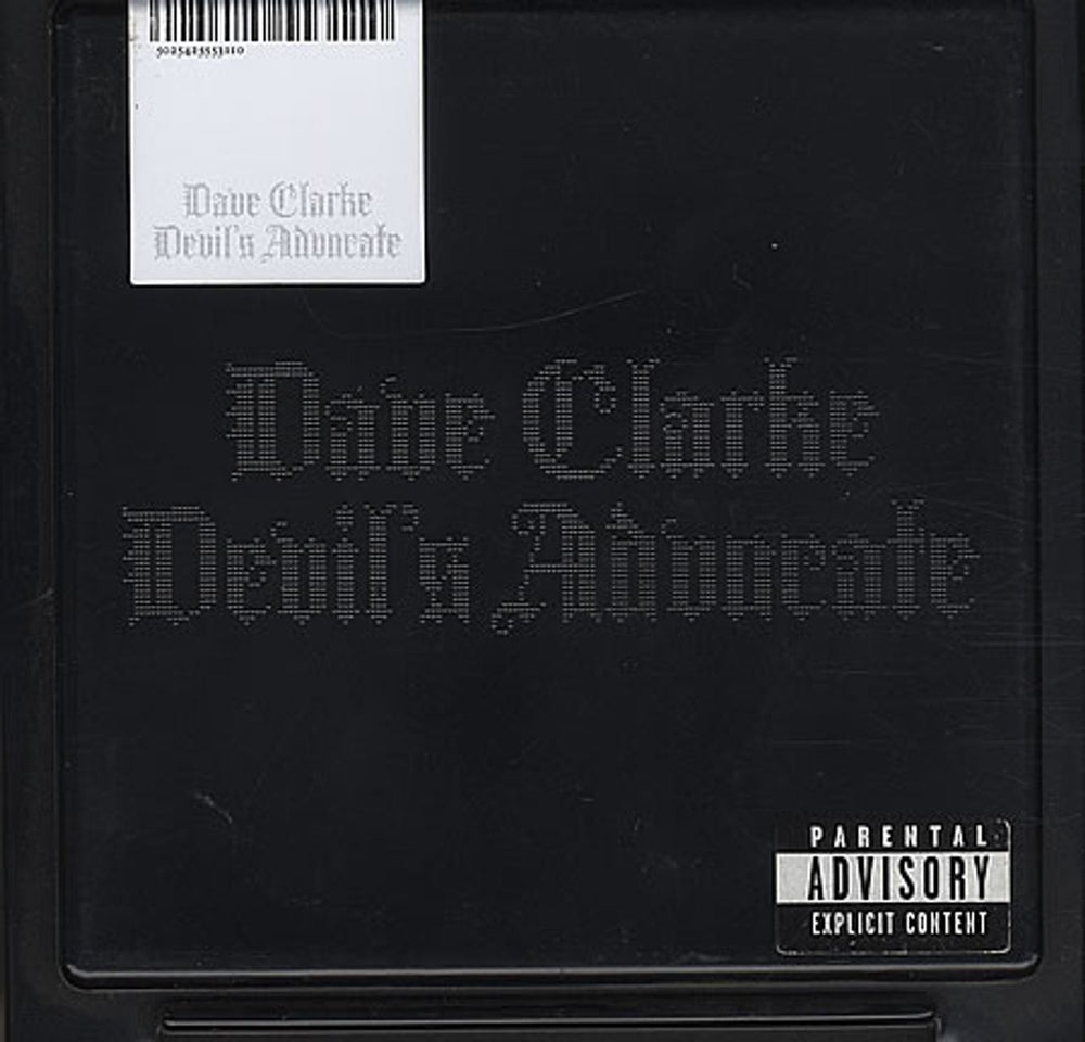 Dave Clarke Devil's Advocate - Robust Plastic Case UK CD album (CDLP) BRASSIC31CDX