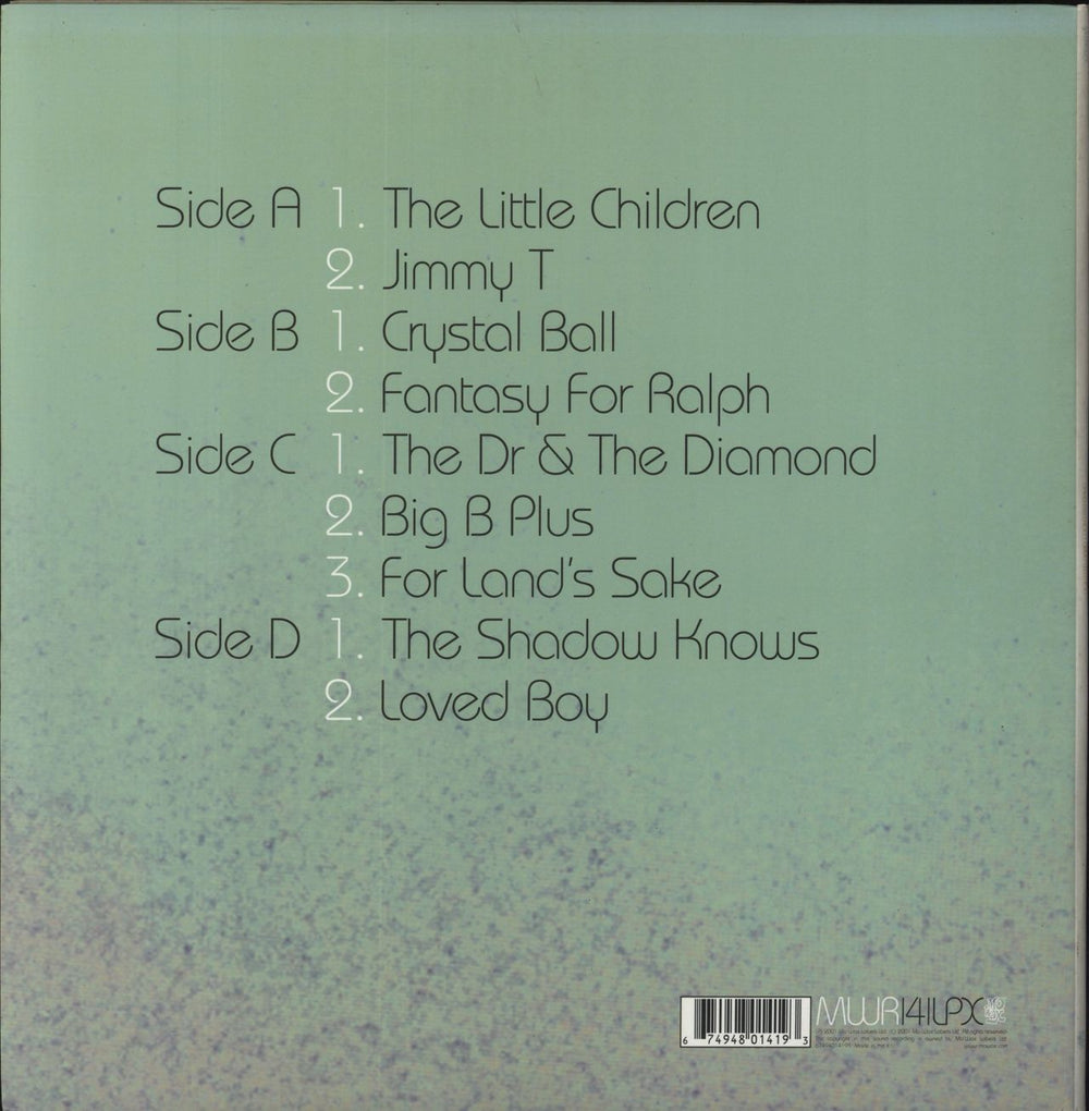 David Axelrod David Axelrod UK 2-LP vinyl record set (Double LP Album) 674948014193