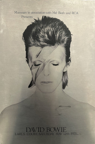 David Bowie Aladdin Sane Commemorative Tour Plaque UK memorabilia PLAQUE