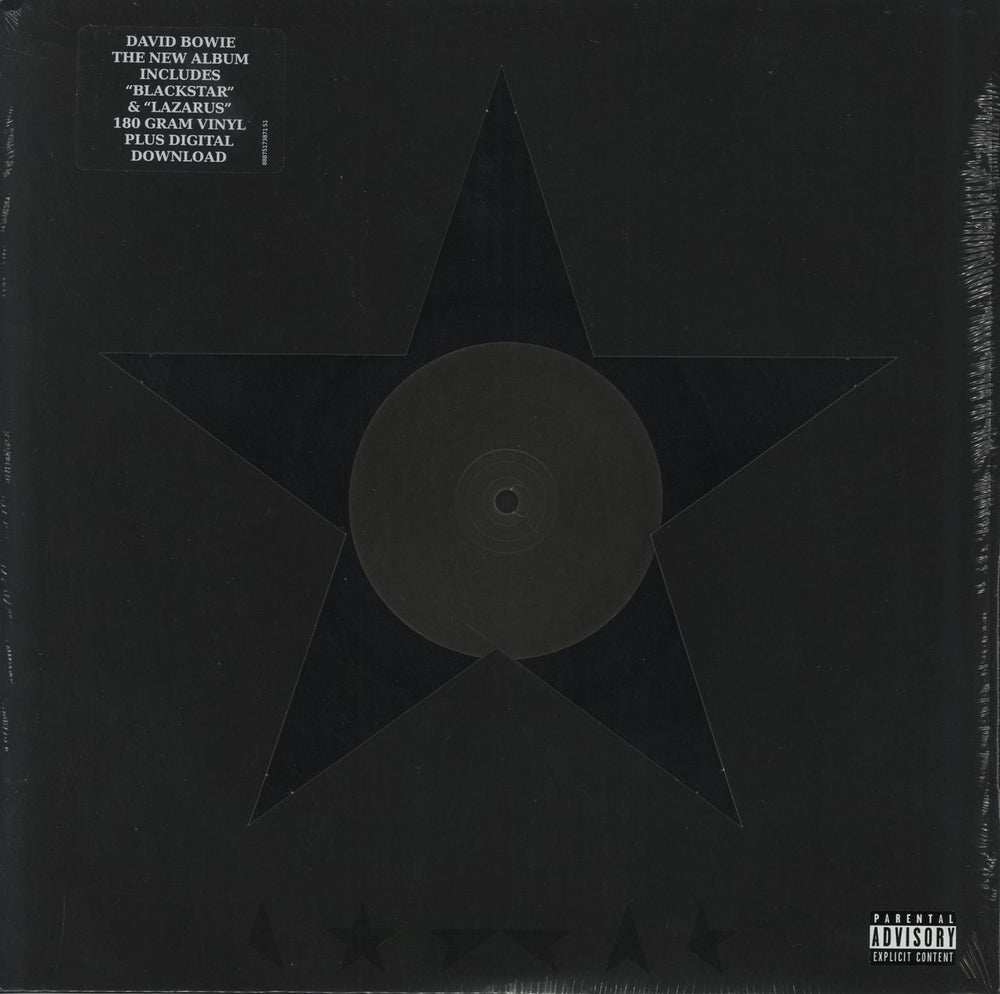 David Bowie Blackstar - 1st - Sealed UK vinyl LP album (LP record) 88875173871