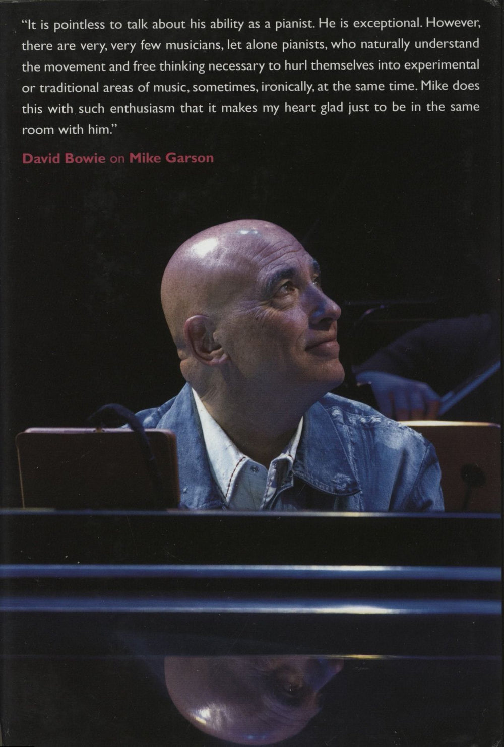 David Bowie Bowie's Piano Man - Autographed UK book