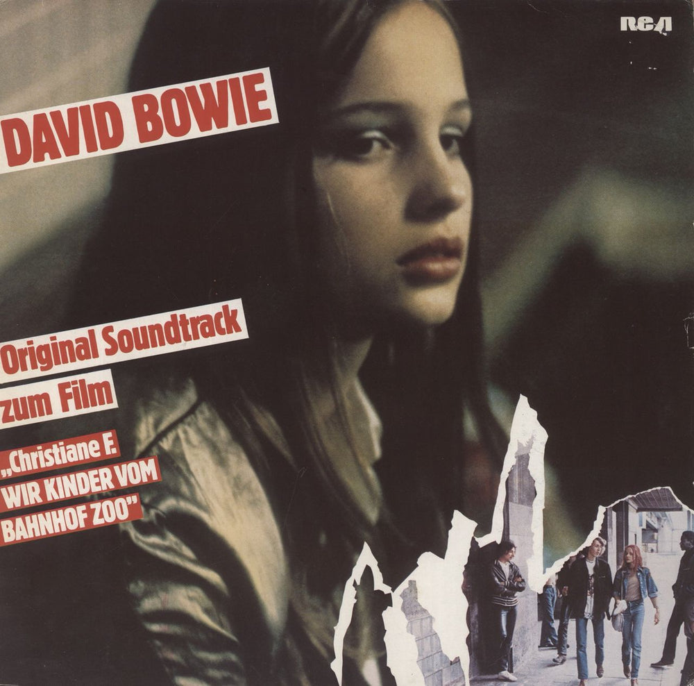 David Bowie Christiane F. - EX German vinyl LP album (LP record) BL43606