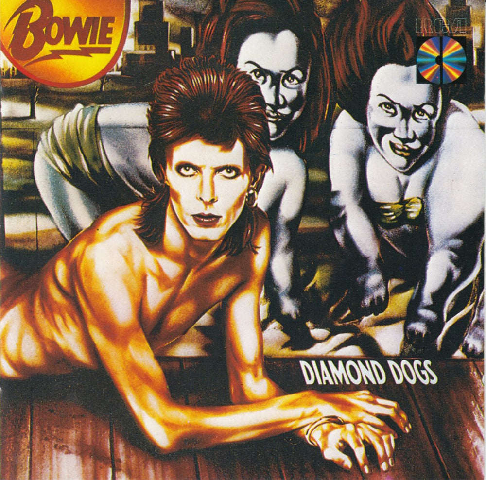 David Bowie Diamond Dogs - Withdrawn UK CD album (CDLP) PD83889
