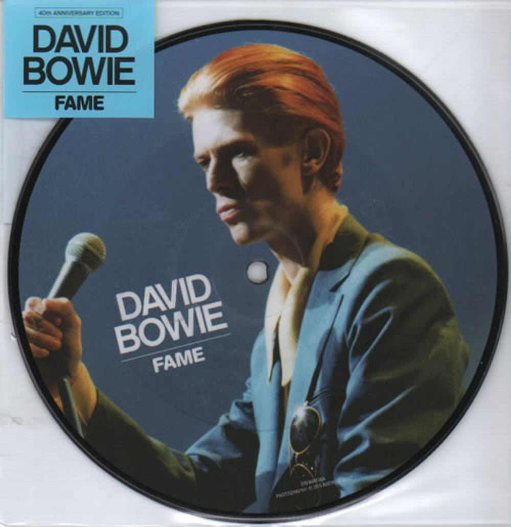 David Bowie Fame - 40th Anniversary Edition - sealed UK 7" vinyl picture disc (7 inch picture disc single) DBFAME40