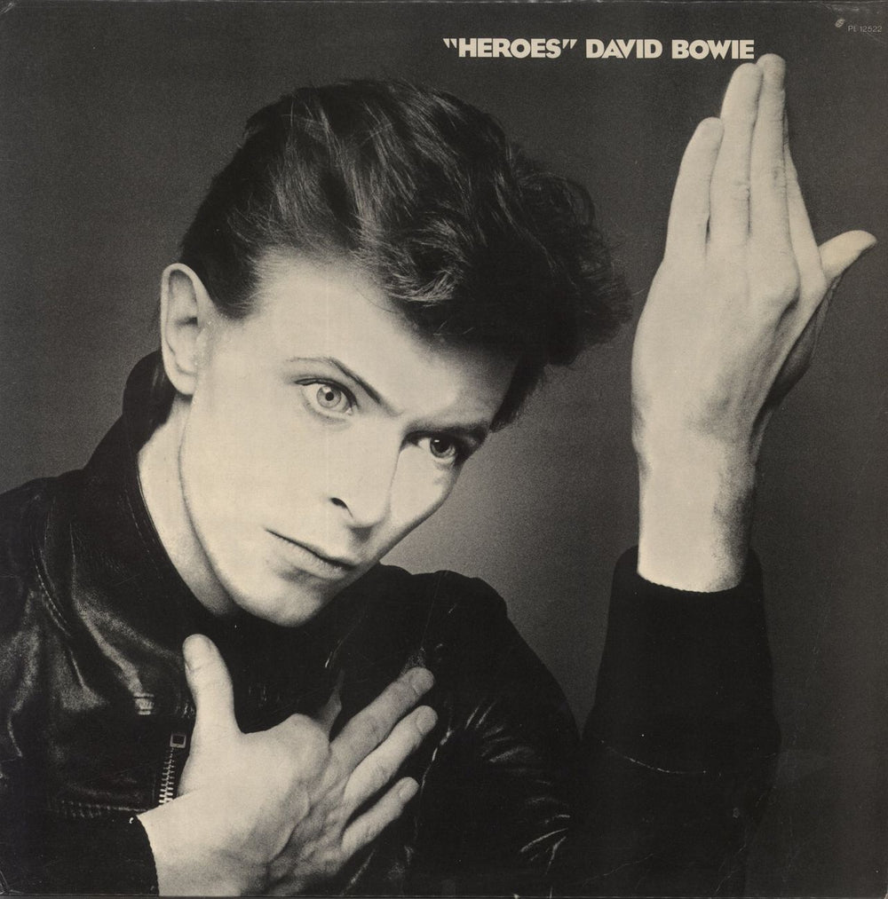 David Bowie Heroes - Glossy Sleeve - A1/B2 UK vinyl LP album (LP record) PL12522